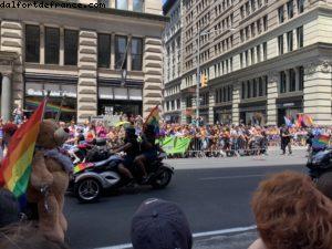 La parade de la Worldpride - 50eme anniversaire des émeutes de Stonewall - Ville de New York 