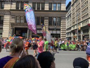 La parade de la Worldpride - 50eme anniversaire des émeutes de Stonewall - Ville de New York 