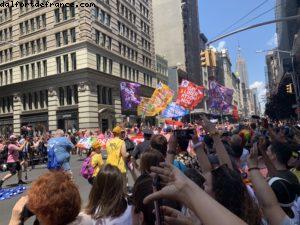 La parade de la Worldpride - 50eme anniversaire des émeutes de Stonewall - Ville de New York 