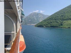 Arrivée à Kotor, Monténégro - Notre 2eme croisière 'The Cruise' (La Démence) à bord du Rhapsody of the Seas