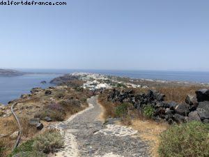 Randonnée entre Oia et Fira - Santorin - Notre 2eme croisière 'The Cruise' (La Démence) à bord du Rhapsody of the Seas 