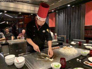 Teppanyaki Restaurant - Notre 73eme croisière Atlantis(à bord de l'Allure of the Seas)