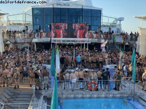 Dog Tag Tea Dance (Militaire) - Notre 74eme croisière Atlantis (sur la Riviera Mexicaine à bord du Celebrity Eclipse)