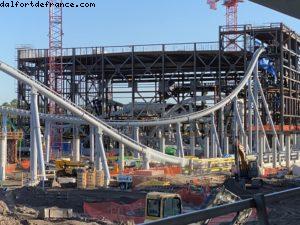 Les travaux de la future attraction TRON - Magic Kingdom - Walt Disney World