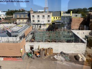 Les travaux de la future attraction Ratatouille - Epcot - World - Orlando