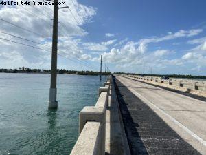 Cinq heures de route féérique entre Key West et Miami (Floride)