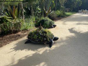 L'expo dans les jardins du Raleigh - Miami Beach (Floride)