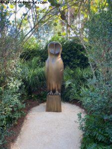 L'expo dans les jardins du Raleigh - Miami Beach (Floride)