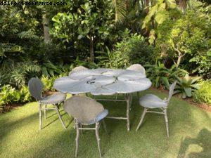 L'expo dans les jardins du Raleigh - Miami Beach (Floride)