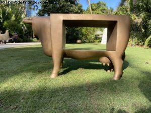 L'expo dans les jardins du Raleigh - Miami Beach (Floride)