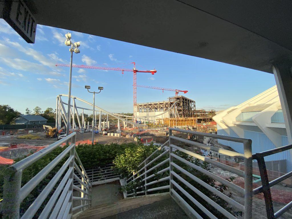 Les travaux de la future attraction TRON - Magic Kingdom - Walt Disney World