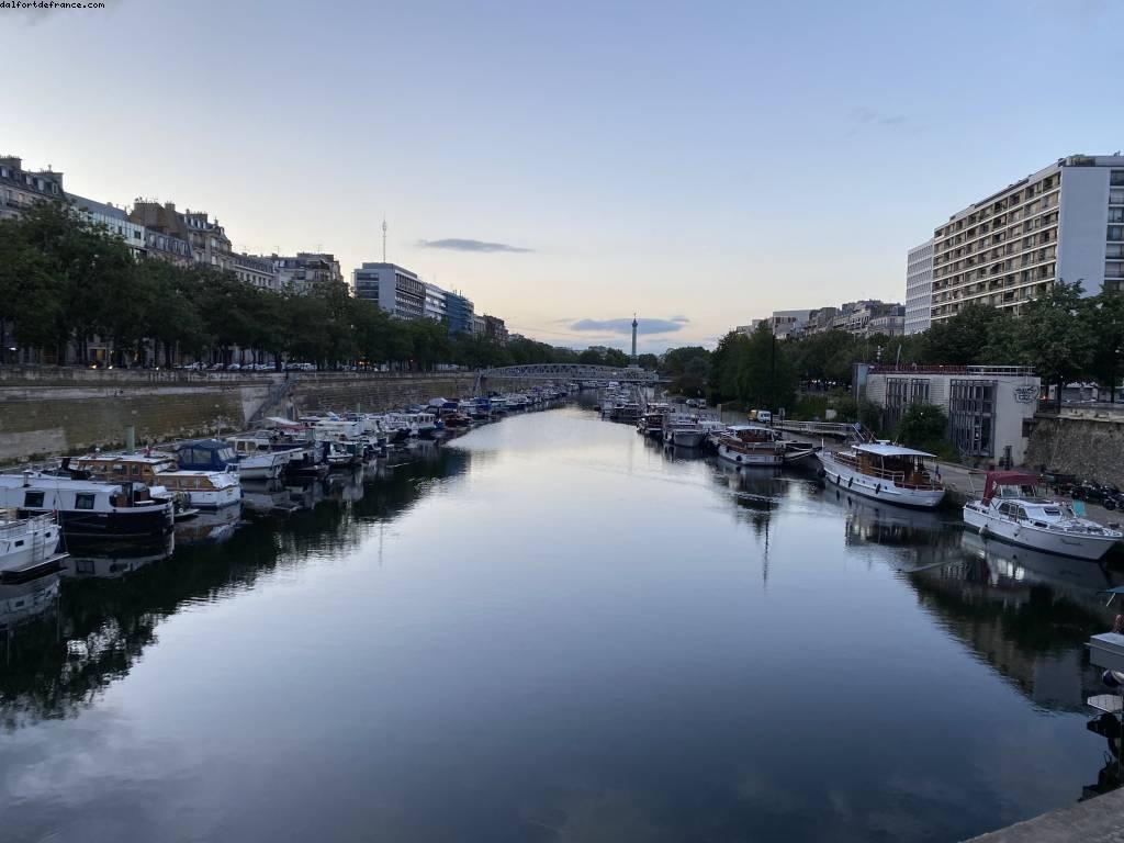 Port de l'arsenal -ballades -Après le grand confinement - Paris