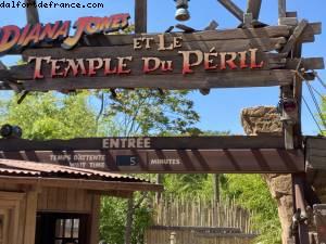 Indiana Jones - Disneyland Premiere Grand Reopening - After the big Covid lockdown - Paris, France 