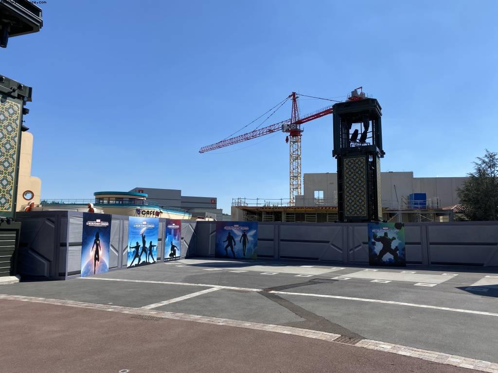 Futur new lands - Walt disney Studios -Disneyland Premiere Grand Reopening - After the big Covid lockdown - Paris, France 