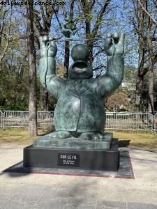 Lockdown #3 - Expo The Cat from Geluck - Champs Elysées - Paris, France 