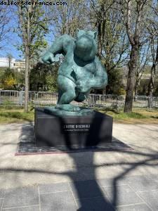 Lockdown #3 - Expo The Cat from Geluck - Champs Elysées - Paris, France 