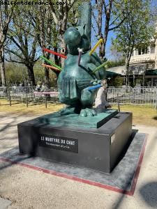 Lockdown #3 - Expo The Cat from Geluck - Champs Elysées - Paris, France 