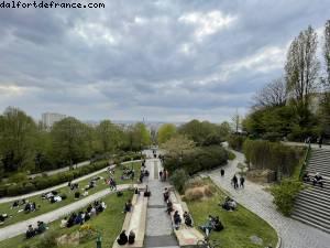 Parc de Belleville - Paris, France