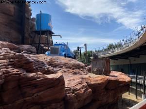 Nouvelle zone avec Cars road Trip - Réouverture après 3eme confinement - Disneyland Paris, France