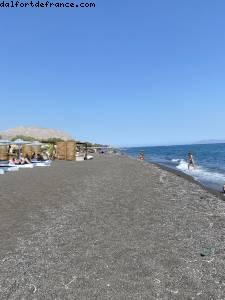 Black Beach - Santorini, Greece - NCL Jade - Atlantis Greek Isle Cruise
