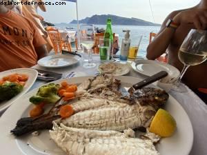 Taverna Katina - Oia - Santorini, Greece - NCL Jade - Atlantis Greek Isle Cruise