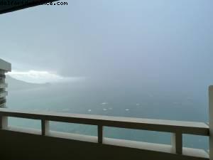 Stormy Vue de la chambre Sheraton Waikiki - Honolulu, Hawaii