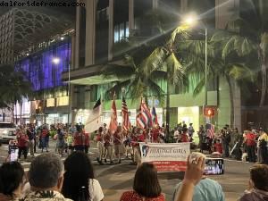 1941-2021 Parade pour commémorer les 80 ans de l'attaque de Pearl Harbor - Honolulu, Hawaii