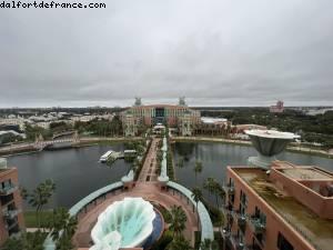 View from our room - Dolphin Hotel - Walt Disney World - Orlando, Florida