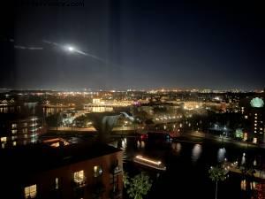 Epcot fireworks - view from our room - Dolphin Hotel - Orlando, Florida