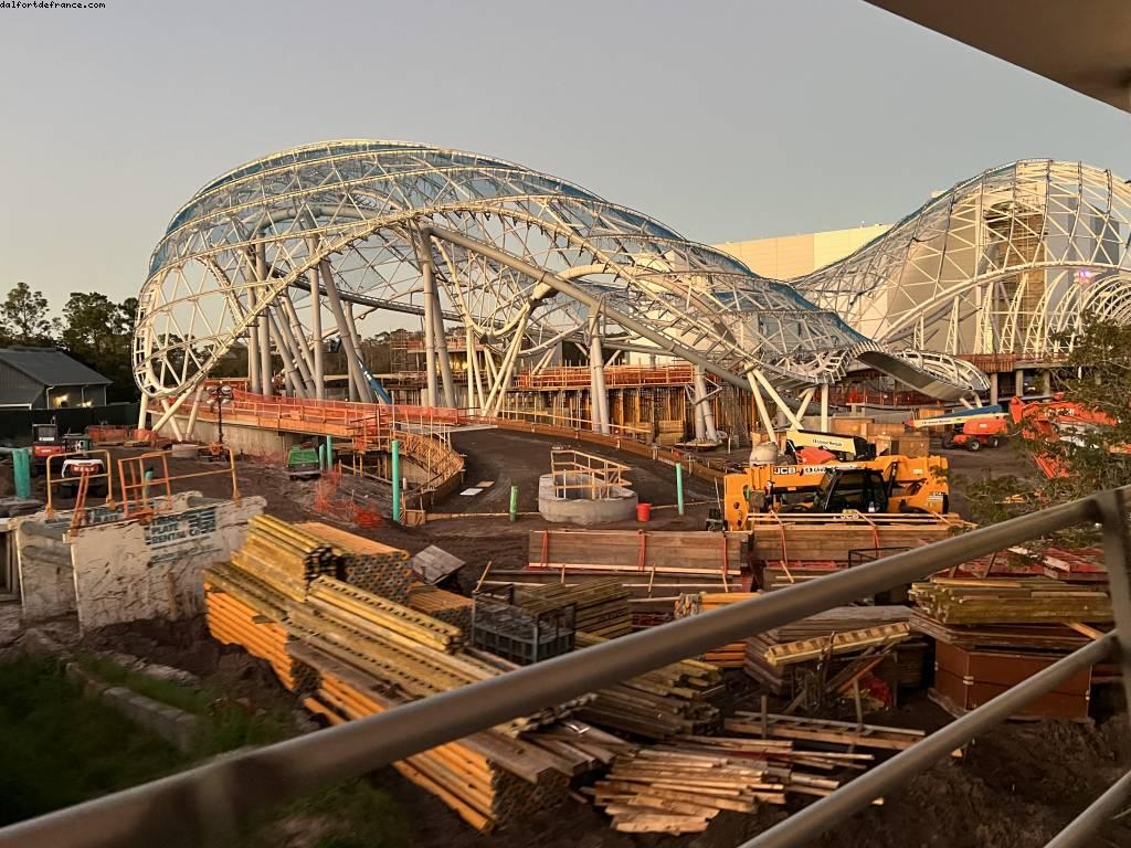 Tron constructions - Magic Kingdom - Walt Disney World - Orlando, Florida