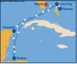 Notre 77eme Croisière Atlantis (n'inclus pas nos 11 RSVP) - Itineraire