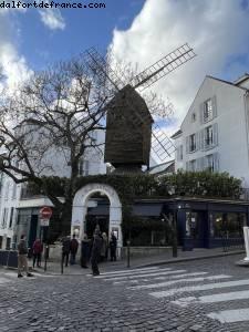 Moulin de la galette - Montmartre - Paris, France