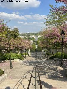 Vue sur Le Pecq et Le Vesinet - St Germain en Laye, France