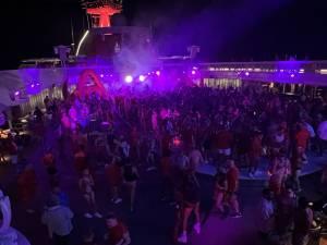 Scarlet night - Virgin Valiant Lady - Atlantis Spanish med cruise