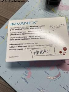 Monkeypox booster - Maison medicale du Chemin Vert, Paris