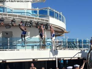 Fête du départ - La Demence cruise Regal Princess