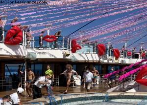 Course Talons aiguilles - La Demence cruise - Regal Princess 