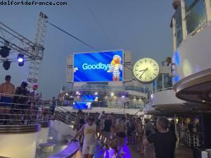 Good bye - La Demence cruise - Regal Princess