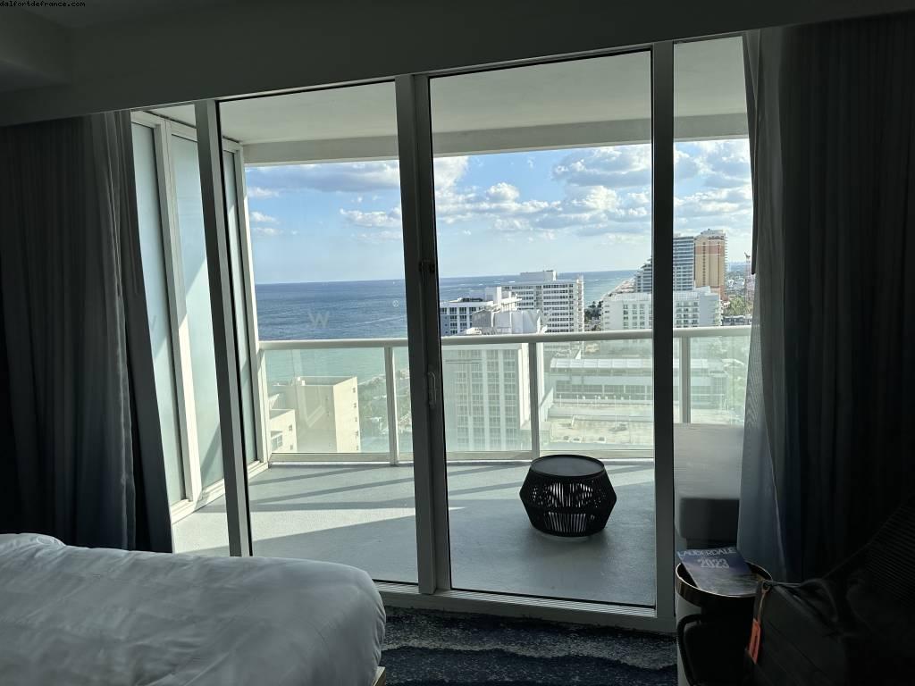 View from the room - W Hotel - Fort Lauderdale, Florida