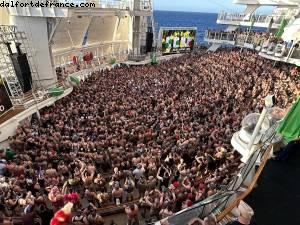 Dog Tag Tea Dance - Atlantis southern Caribbean Harmony Cruise