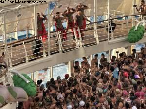 Dog Tag Tea Dance - Atlantis southern Caribbean Harmony Cruise