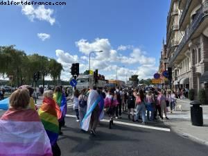 Gaypride is ready to start - Stockholm, Sweden