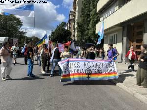 Gaypride is ready to start - Stockholm, Sweden