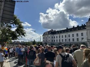 Gaypride is ready to start - Stockholm, Sweden