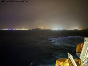 Late arrival due to rough sea ! - Atlantis Med cruise - Odyssey of the Seas