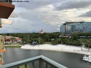 View from our room- Dolphin Hotel - Walt Disney World