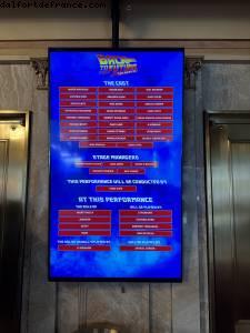 Back to the Future (the musical) - Winter Garden Theatre - Broadway - New York, New York