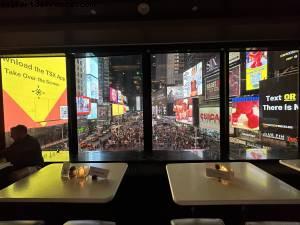 Dinner with a view - Renaissance Hotel - Time square - New York, New York