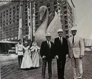 Constructions of Swan and Dolphin Hotel (end of 80’s) - Walt Disney World