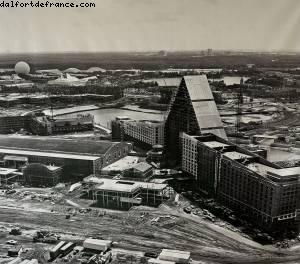 Constructions of Swan and Dolphin Hotel (end of 80’s) - Walt Disney World